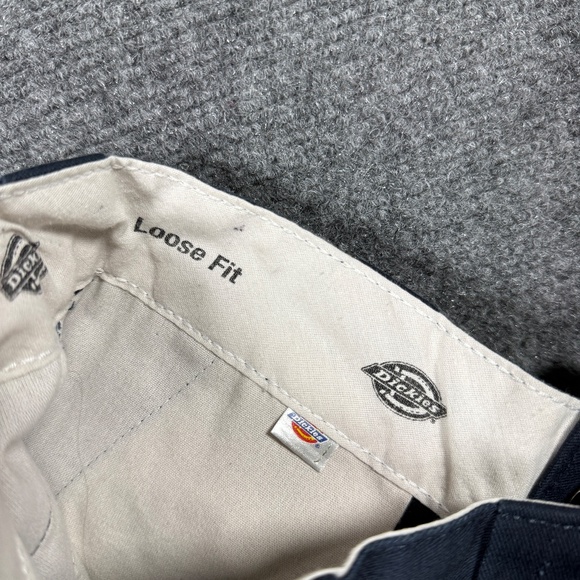 Dickies Womens Loose Fit Double Knee Work Pants Dark Navy Size 25x31 #1141 - Picture 3 of 9